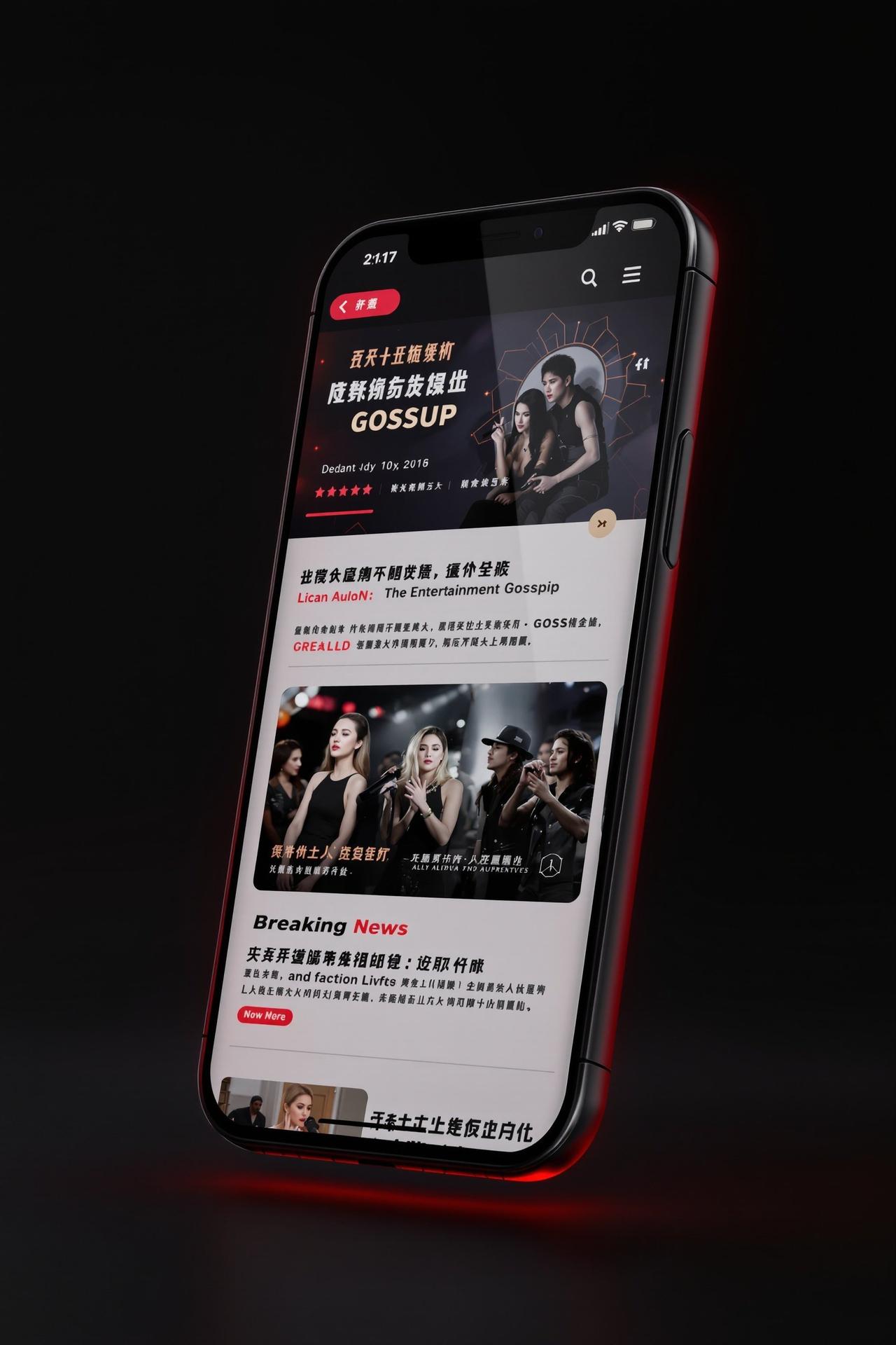 看料APP界面
